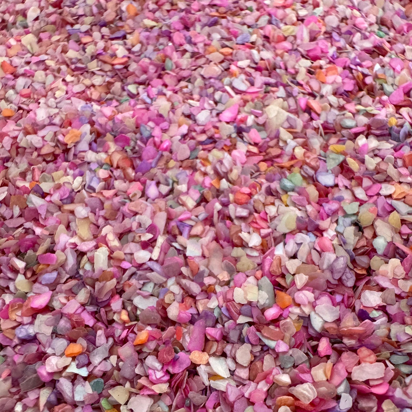 Nail Art Crushed Shells
