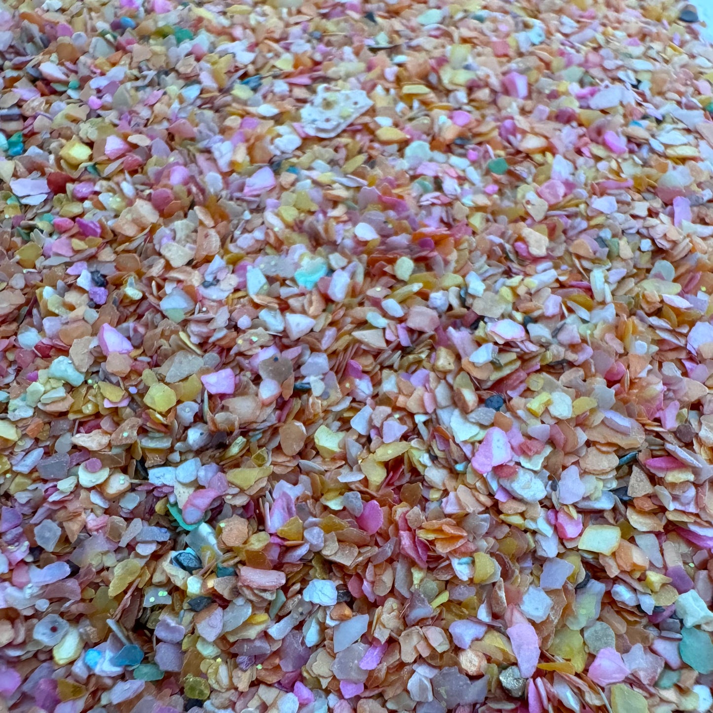 Nail Art Crushed Shells