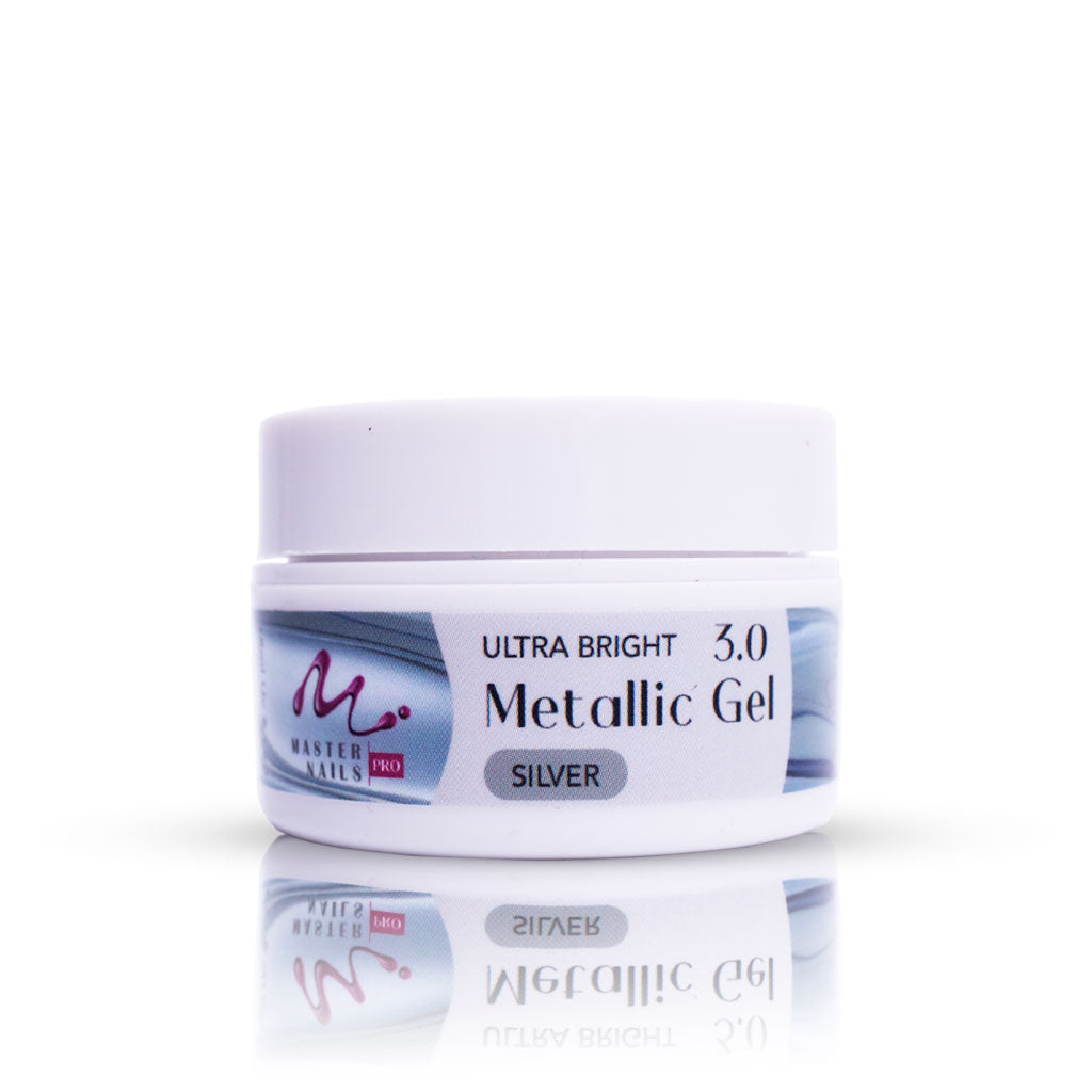 Metallic Gel Silver Ultra Bright