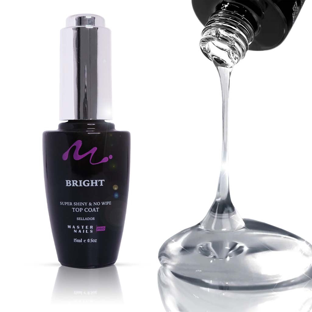 Bright Top Coat - No Wipe