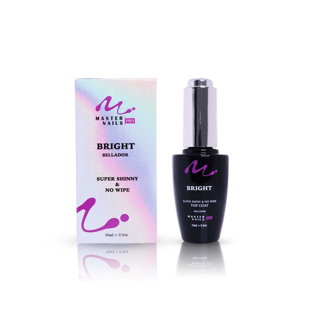 Bright Top Coat - No Wipe