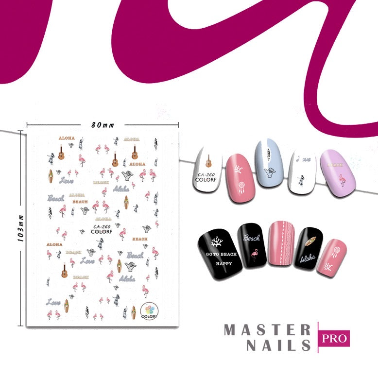 CA - Flamingo Stickers