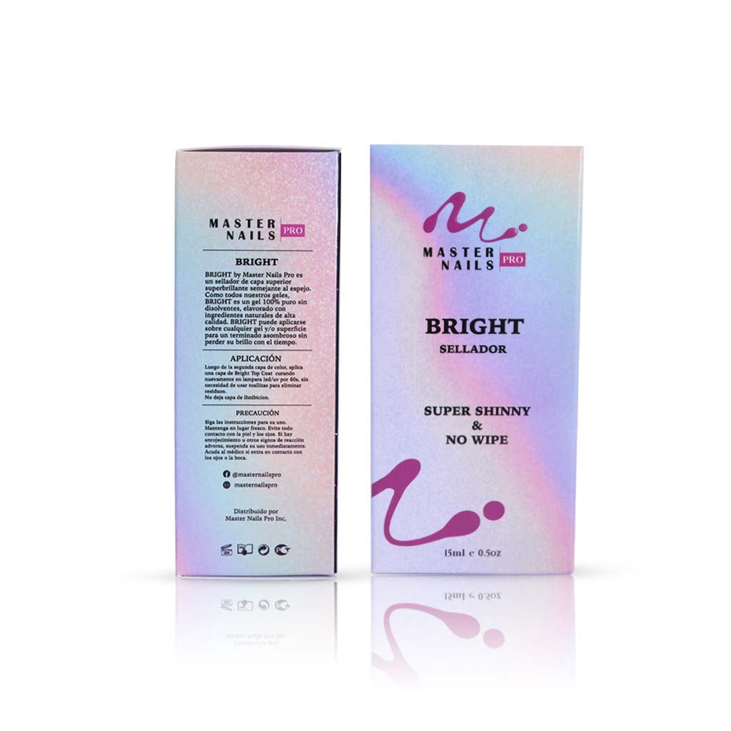 Bright Top Coat - No Wipe