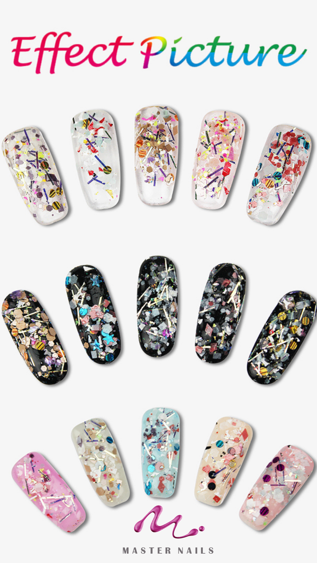 Irregular Assorted Dazzling RNAD-150