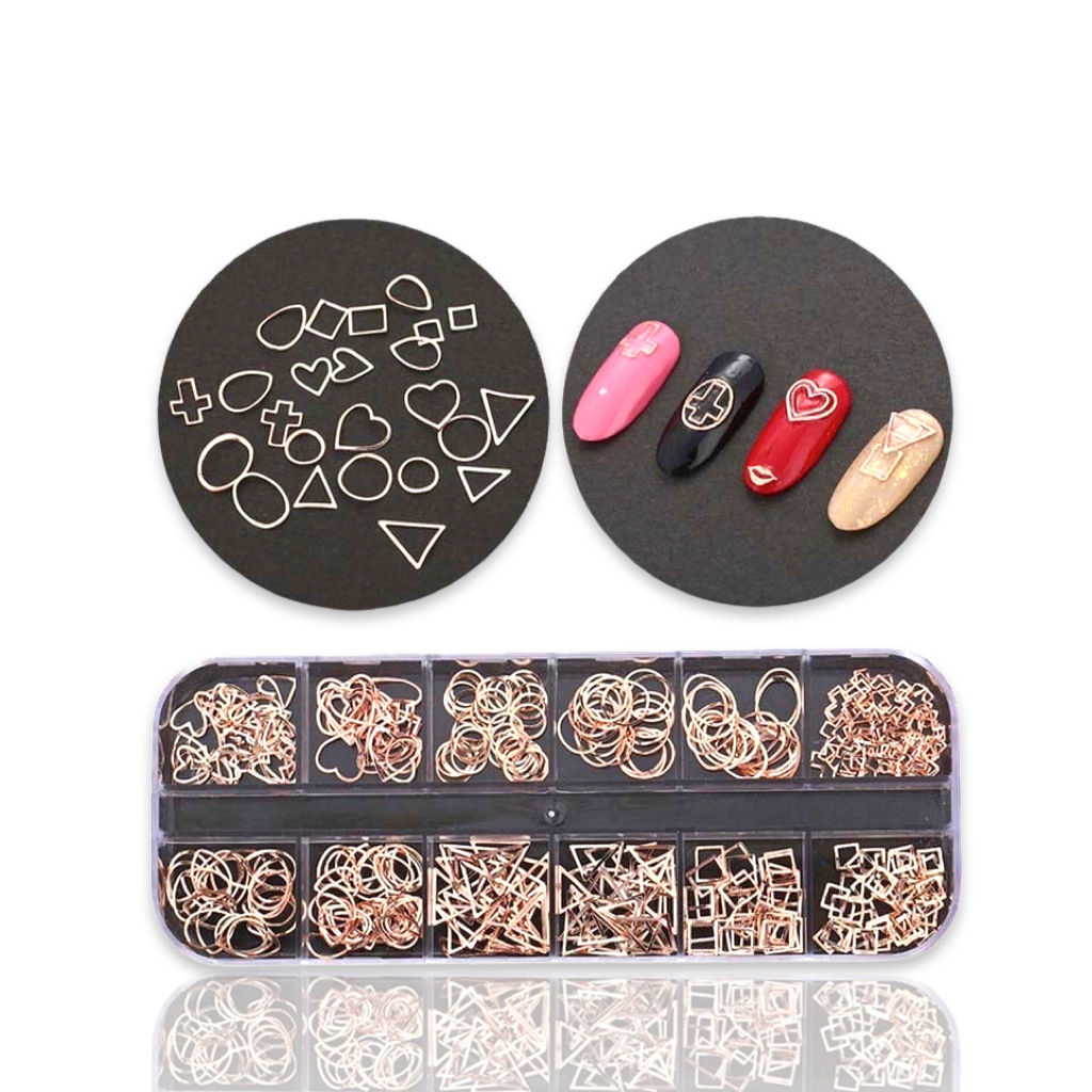 Rose Gold Rivets AP-118