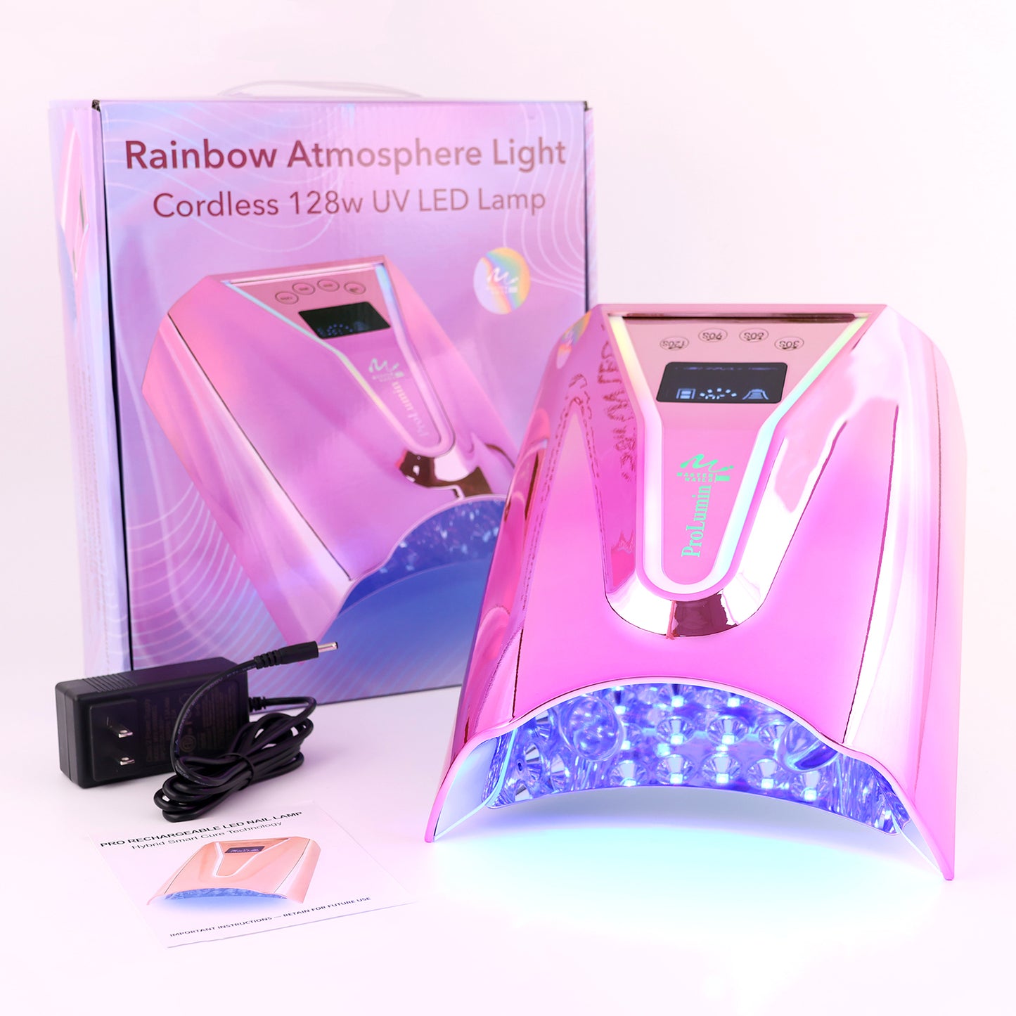Rainbow Atmosphere Light
Cordless 128w UV LED Lamp
