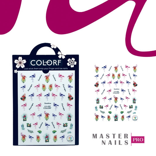 CA - Flamingo Stickers