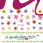 3D Nail Stickers (Flowers E677-686)