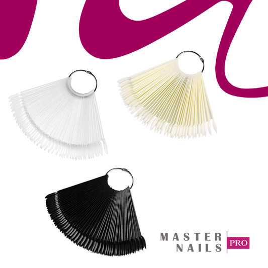 Display Tips 50pcs con el anillo ovalado