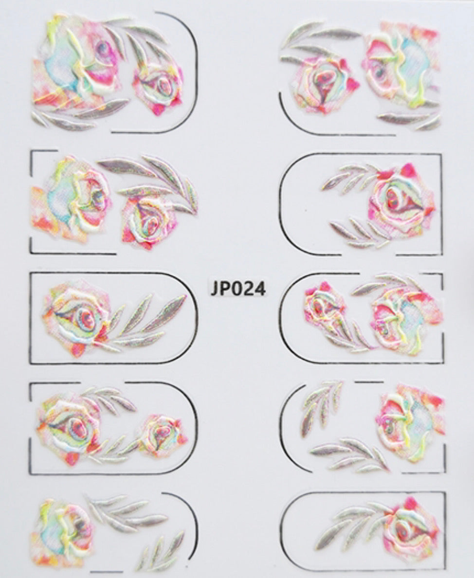 JP Hot 3D Stickers