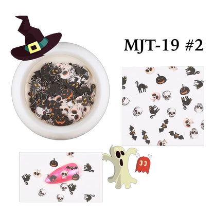 Halloween Nail Art Deco