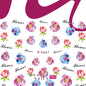 3D Nail Stickers (Flowers E666-E676)